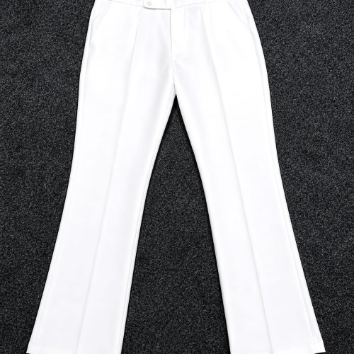 Men&amp;#039;s Premium Bootcut Formal Pants - Tailored Fit Professional Dress Pants
