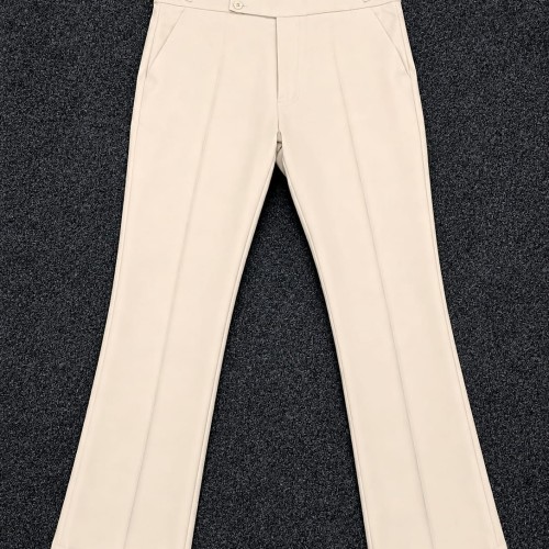 Men&amp;#039;s Premium Bootcut Formal Pants - Tailored Fit Professional Dress Pants