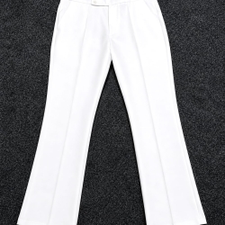 Men&amp;#039;s Premium Bootcut Formal Pants - Tailored Fit Professional Dress Pants